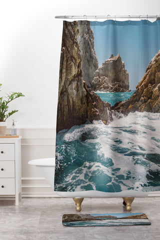 Bethany Young Photography Cabo San Lucas Shower Curtain And Mat