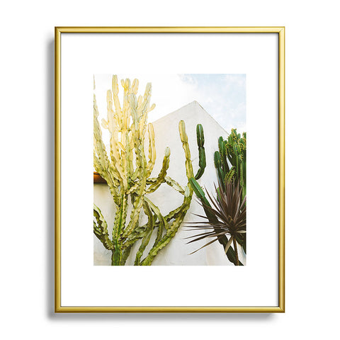 Bethany Young Photography California Cactus Garden Metal Framed Art Print