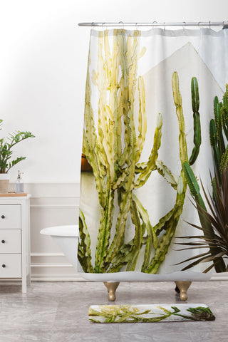 Bethany Young Photography California Cactus Garden Shower Curtain And Mat