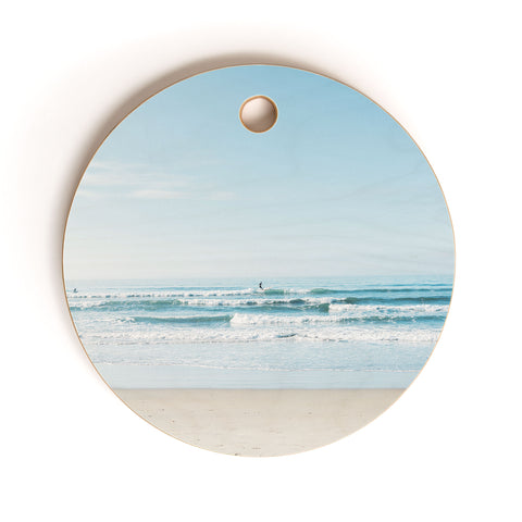 Bethany Young Photography California Surfing Cutting Board Round