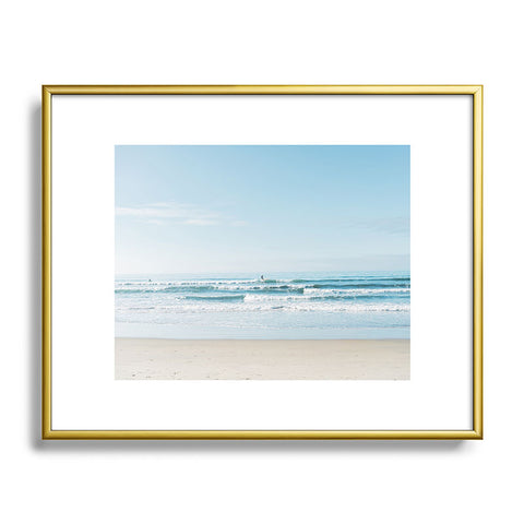 Bethany Young Photography California Surfing Metal Framed Art Print