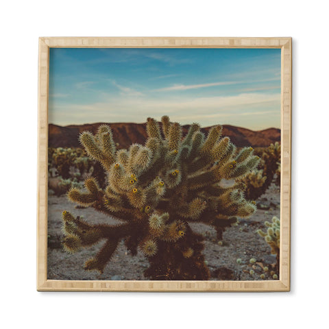 Bethany Young Photography Cholla Cactus Garden X Framed Wall Art