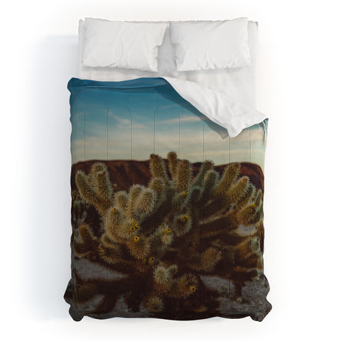Bethany Young Photography Cholla Cactus Garden X Comforter