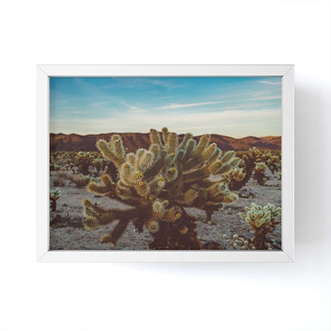 Bethany Young Photography Cholla Cactus Garden X Framed Mini Art Print