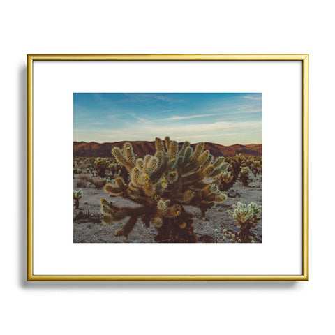 Bethany Young Photography Cholla Cactus Garden X Metal Framed Art Print