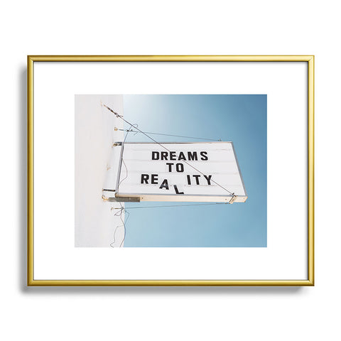 Bethany Young Photography Dreams to Reality Metal Framed Art Print