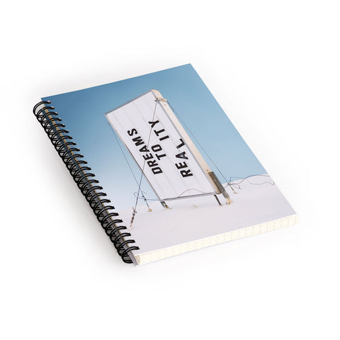 Bethany Young Photography Dreams to Reality Spiral Notebook