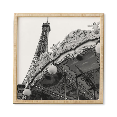 Bethany Young Photography Eiffel Tower Carousel II Framed Wall Art
