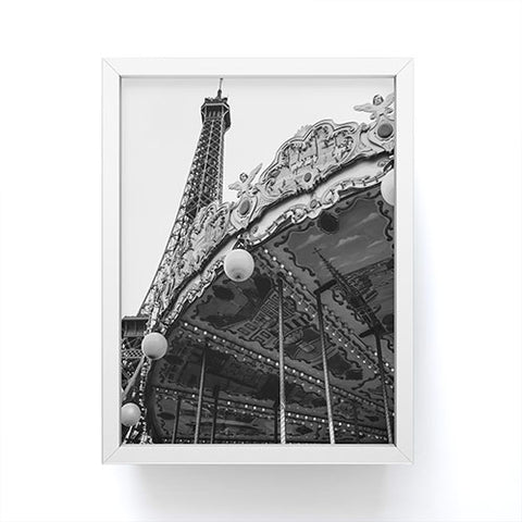 Bethany Young Photography Eiffel Tower Carousel II Framed Mini Art Print