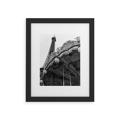 Bethany Young Photography Eiffel Tower Carousel II Framed Art Print