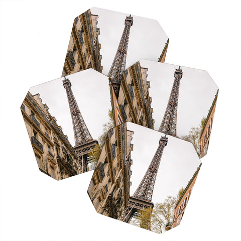 Bethany Young Photography Eiffel Tower II Coaster Set