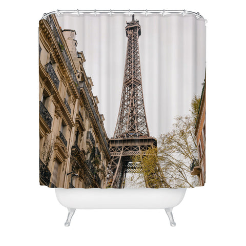 Bethany Young Photography Eiffel Tower II Shower Curtain