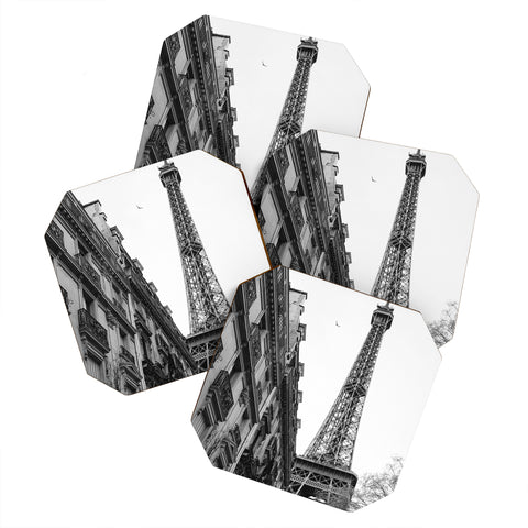 Bethany Young Photography Eiffel Tower III Coaster Set