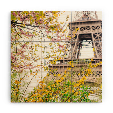Bethany Young Photography Eiffel Tower VI Wood Wall Mural