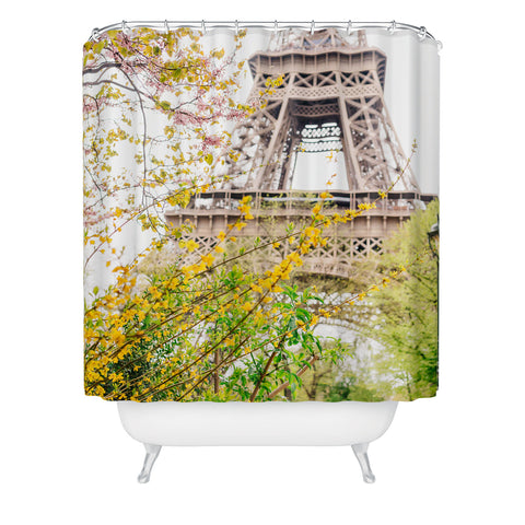 Bethany Young Photography Eiffel Tower VIII Shower Curtain