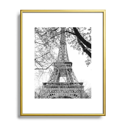 Bethany Young Photography Eiffel Tower X Metal Framed Art Print