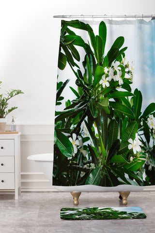 Bethany Young Photography Hawaiian Blooms Shower Curtain And Mat