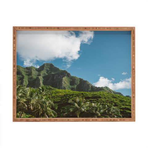 Bethany Young Photography Hawaiian Mountain III Rectangular Tray