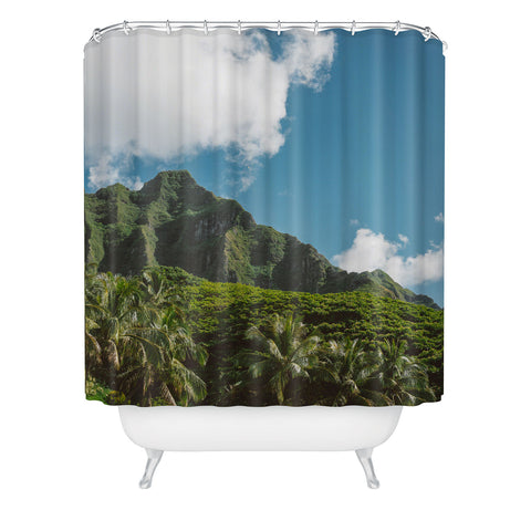 Bethany Young Photography Hawaiian Mountain III Shower Curtain