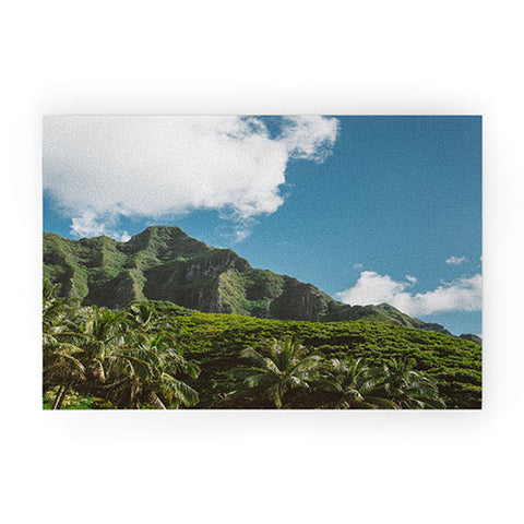 Bethany Young Photography Hawaiian Mountain III Welcome Mat
