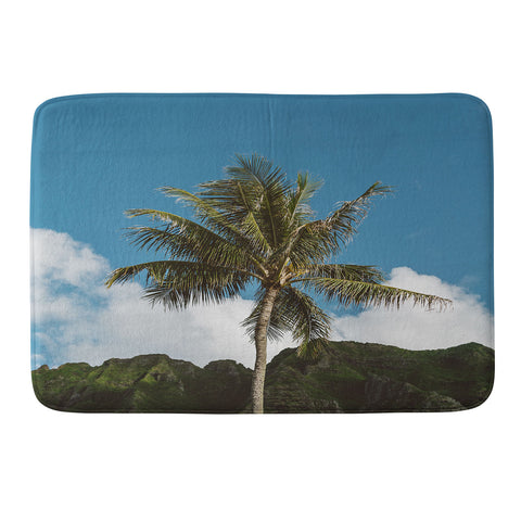 Bethany Young Photography Hawaiian Palm Memory Foam Bath Mat