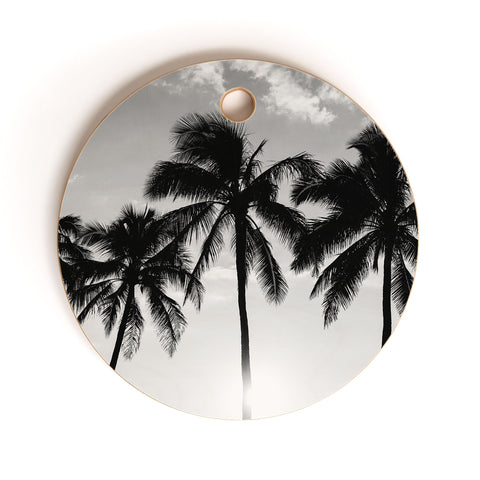 Bethany Young Photography Hawaiian Palms II Cutting Board Round