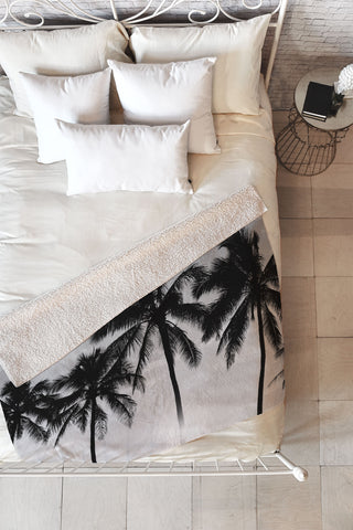Bethany Young Photography Hawaiian Palms II Fleece Throw Blanket