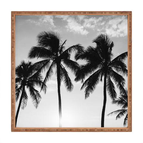 Bethany Young Photography Hawaiian Palms II Square Tray
