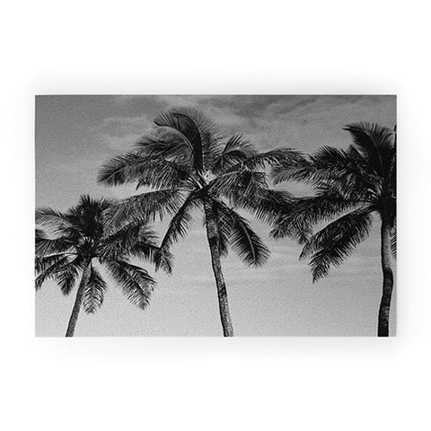 Bethany Young Photography Hawaiian Palms IV Welcome Mat