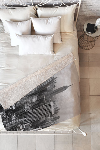 Bethany Young Photography In a New York State of Mind II Fleece Throw Blanket