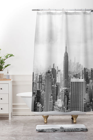 Bethany Young Photography In a New York State of Mind Shower Curtain And Mat
