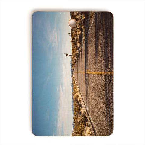 Bethany Young Photography Joshua Tree Road Cutting Board Rectangle