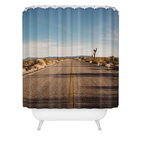 Bethany Young Photography Joshua Tree Road Shower Curtain