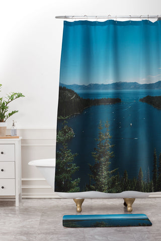 Bethany Young Photography Lake Tahoe VI Shower Curtain And Mat