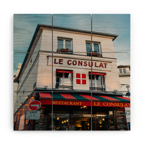 Bethany Young Photography Le Consulat III Wood Wall Mural