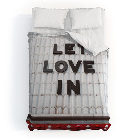 Bethany Young Photography Let Love In Comforter