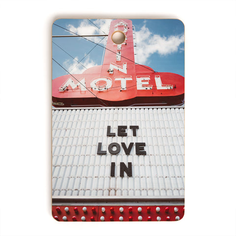 Bethany Young Photography Let Love In Cutting Board Rectangle