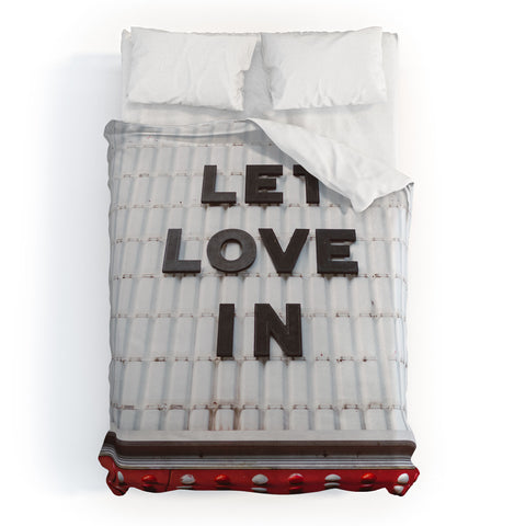 Bethany Young Photography Let Love In Duvet Cover