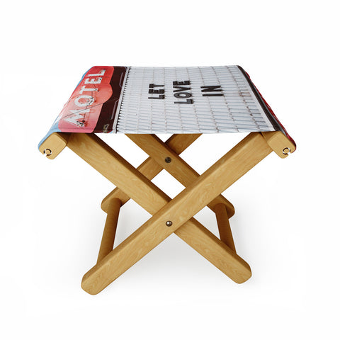 Bethany Young Photography Let Love In Folding Stool