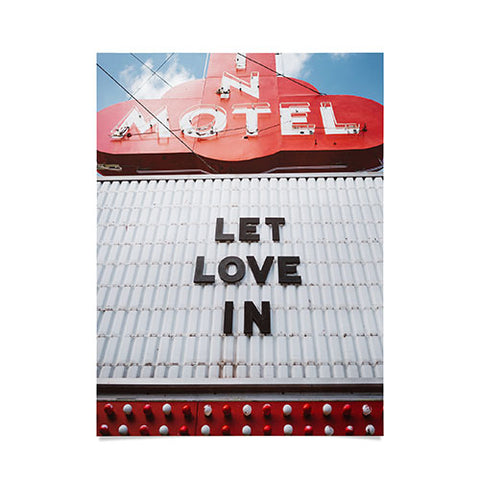 Bethany Young Photography Let Love In Poster