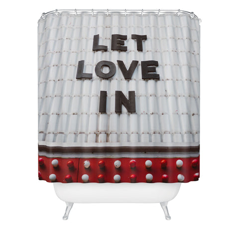 Bethany Young Photography Let Love In Shower Curtain