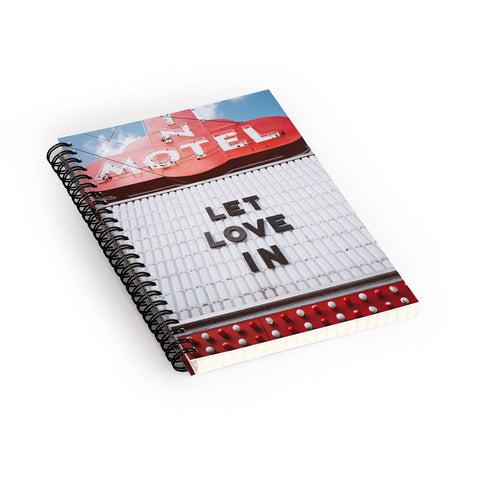 Bethany Young Photography Let Love In Spiral Notebook