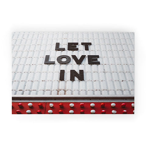 Bethany Young Photography Let Love In Welcome Mat