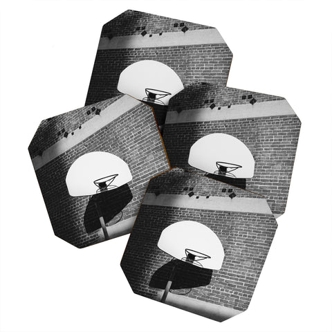 Bethany Young Photography Los Angeles Basketball Coaster Set