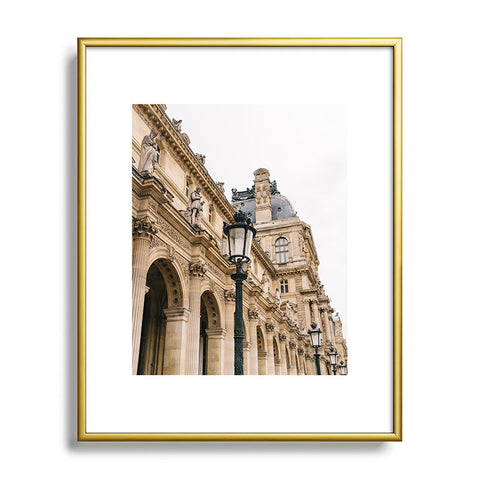 Bethany Young Photography Louvre III Metal Framed Art Print