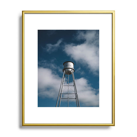 Bethany Young Photography Marfa Water Tower Metal Framed Art Print