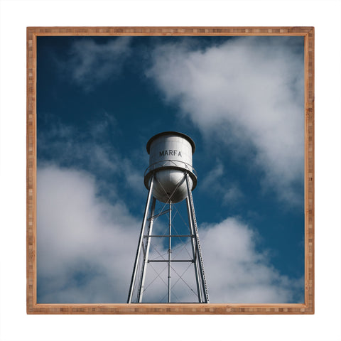 Bethany Young Photography Marfa Water Tower Square Tray