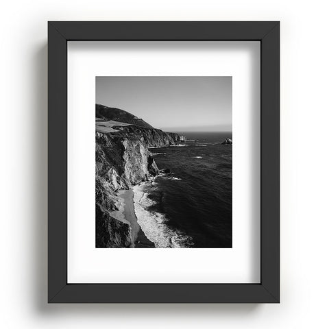 Bethany Young Photography Monochrome Big Sur Recessed Framing Rectangle