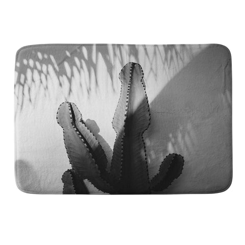 Bethany Young Photography Monochrome SoCal Shadows Memory Foam Bath Mat