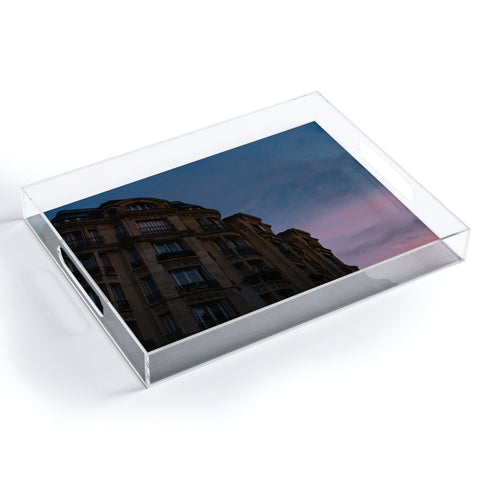 Bethany Young Photography Montmartre Sunset Acrylic Tray